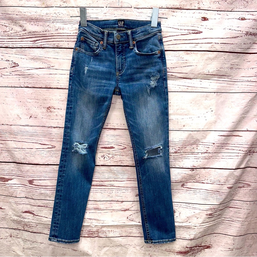 Gap Boys Stretch Skinny Denim Jeans Size 8